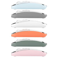 Transparent Mouse Rechargeable Mouse High-end 1600 Moving Speed Adjustable Silent Switch Type-C One-Key for Desktop