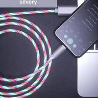 Fast 3 in 1 Multiple Pin With LED Light Magnetic Charging Charging Pad - Assorted color